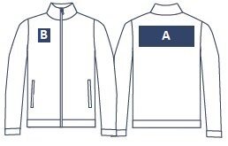 HC Mill trainingsjack unisex incl. clublogo